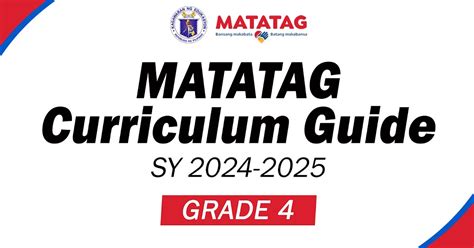 matatag curriculum cartooning|MATATAG Curriculum Guides (SY 2024.
